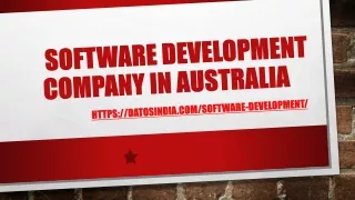 software development company in australia