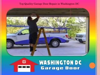 Top Quality Garage Door Repair In Washington DC