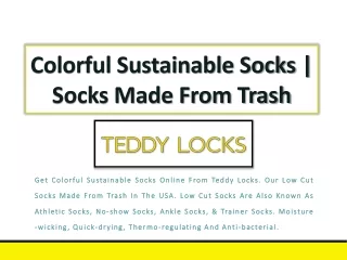 colorful sustainable socks socks made from trash