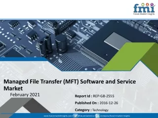 managed file transfer mft software and service market