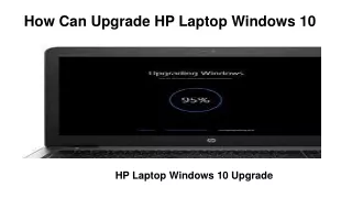 how can upgrade hp laptop windows 10