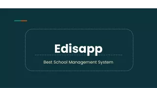 The Best School Management System | Best school erp software