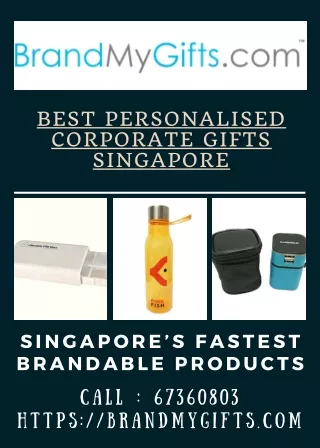 Get The High End Personalized Corporate Gifts Singapore