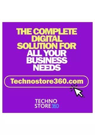 All in one Digital Solution Techno Store 360