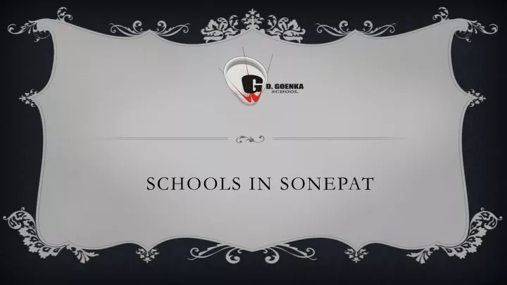 schools in sonepat