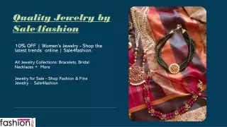 Women fashion Jewelry Online: Low Prices Offer on Sale4fashion