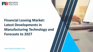 financial leasing market latest developments