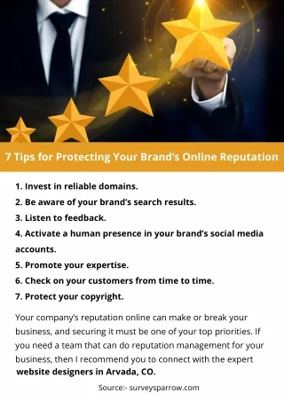 7 Tips for Protecting Your Brand’s Online Reputation