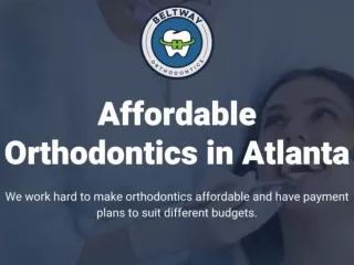 Affordable Orthodontics in Atlanta