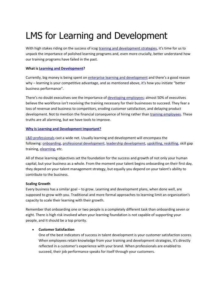 lms for learning and development