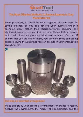 The Most Effective Methods To Reduce Expense In Your Manufacturing