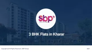 Where Can I Purchase 3 BHK Flats in Kharar?