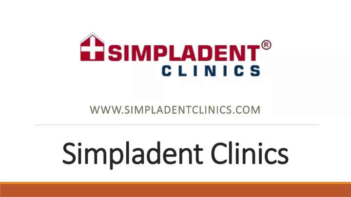 simpladent clinics