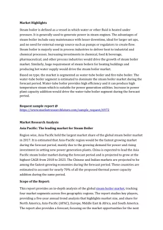 market highlights