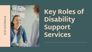 Key Roles of Disability Support Services