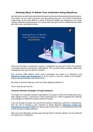 amazing ways to retain your customers using