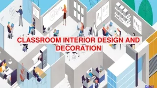 classroom interior design and decoration