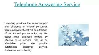 Telephone Answering Service