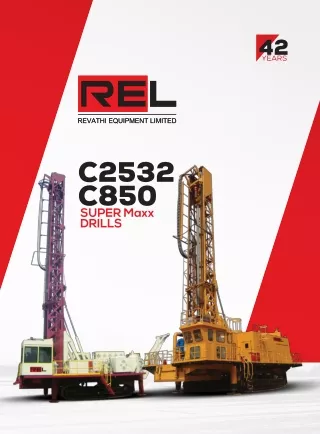 REL C850 - Rotary Blast Hole Drilling