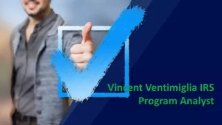 vincent ventimiglia irs program a nalyst