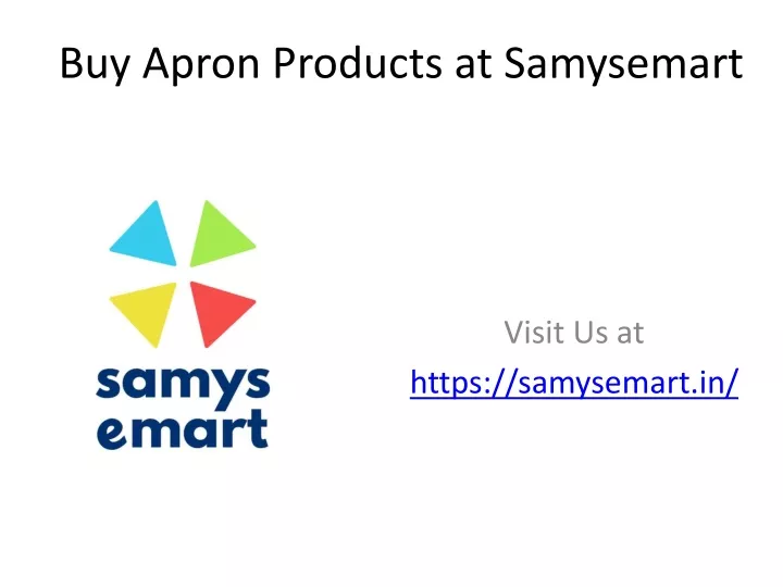 buy apron products at samysemart