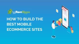 how to build the best mobile ecommerce sites
