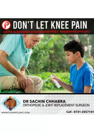Orthopedic Surgeon in Indore - Dr Sachin Chhabra