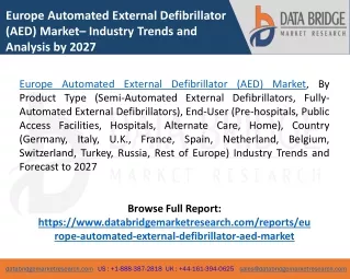 europe automated external defibrillator
