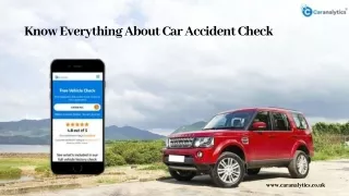 Does Car Accident Check Impacts Used Car Purchase?