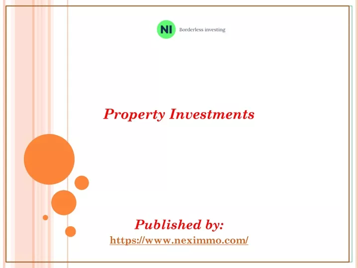 property investments published by https www neximmo com