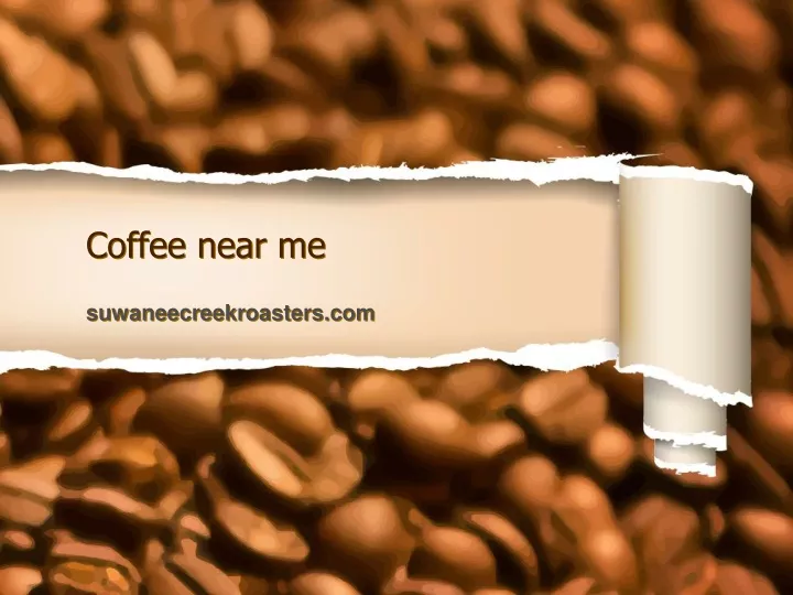 coffee near me