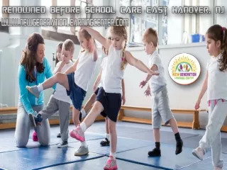 Renowned Before school care East Hanover, NJ