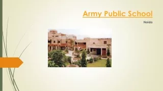 army public school