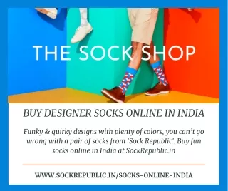 buy designer socks online in india