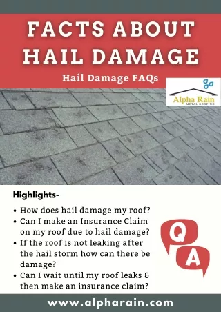 hail damage faqs