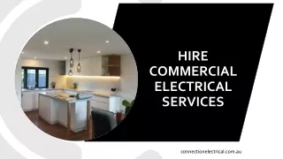 Hire Commercial Electrical Services
