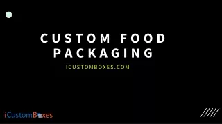 custom food packaging