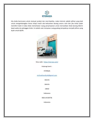 jika anda berencana untuk menjual produk