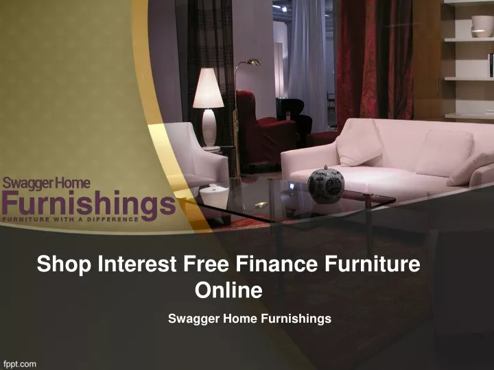 shop interest free finance furniture online