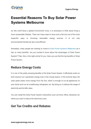 cygnus energy