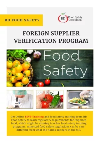 bd food safety