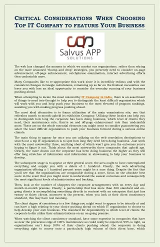 IT Company in Jabalpur