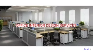 office interior design services