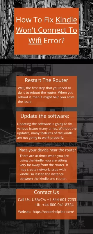 how to fix kindle won t connect to wifi error