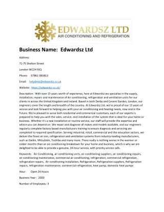 Edwardsz Ltd