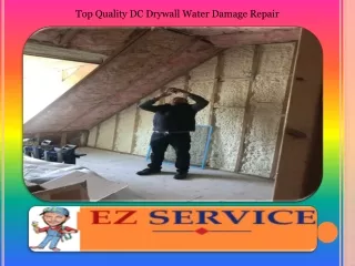 Top Quality DC Drywall Water Damage Repair