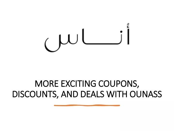 more exciting coupons discounts and deals with ounass