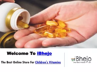 Best Multivitamin for Children| Kids Vitamins From USA | iBhejo