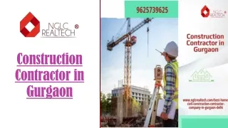 construction contractor in gurgaon