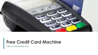 free credit card machine